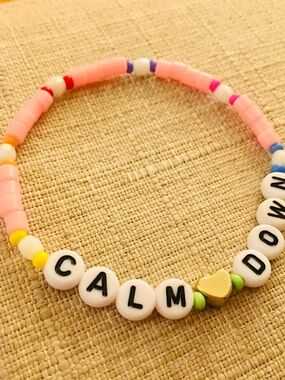 Handmade Calm Down (Lover) Friendship Bracelet for Adults and Kids
